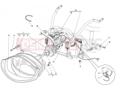 DUCATI 2002 Supersport 900 SS HEAD-LIGHT AND ELECTRIC WIRING