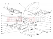 DUCATI 2002 Supersport 900 SS SWINGARM AND CHAIN