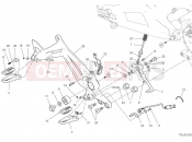 DUCATI 2022 Monster Footrests Right