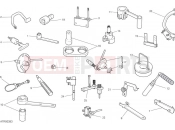 DUCATI 2022 Monster Workshop Service Tools Engine