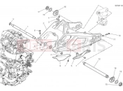 DUCATI 2022 Monster Rear Swingarm