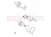 SUZUKI AN150 X (1999) 13 - OIL PUMP