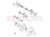 SUZUKI AN150 X (1999) 16 - TRANSMISSION (2)