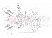 Cylinder head - Derbi Rambla 125-250 2011