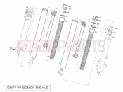 Front fork - Derbi Rambla 125-250 2011