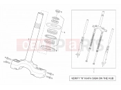 Front fork - Derbi Rambla 125-250 2011