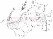 Internal shield - Derbi Rambla 125-250 2011