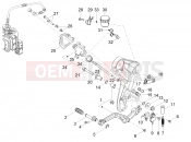 Rear master cylinder - Motoguzzi V85 TT E5+ (EU) 2025