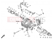 DUCATI 1997 Monster 400 VERTICAL CYLINDER HEAD » VALVE DRIVE