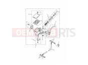 Triumph 2002 THUNDERBIRD Clutch Master Cylinder