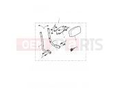 Triumph 2002 THUNDERBIRD Passenger Backrest Kit, Mk 3