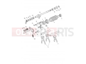 TRIUMPH Tiger 1200 Rally Explorer gear selector drum