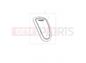 TRIUMPH Scrambler 900 Kit, Tank Pad Rubber