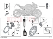 Service, brakes - BMW Motorrad M 1000 R (0E81, 0E83) 2024