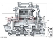Engine housing screw connection - BMW Motorrad M 1000 R (0E81, 0E83) 2024