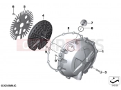 Housing cover right - BMW Motorrad M 1000 R (0E81, 0E83) 2024
