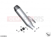 Sport silencer - BMW Motorrad M 1000 R (0E81, 0E83) 2024