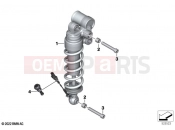 Spring strut, rear - BMW Motorrad M 1000 R (0E81, 0E83) 2024