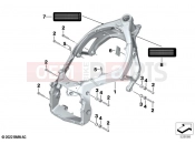 Main frame - BMW Motorrad M 1000 R (0E81, 0E83) 2024