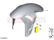Front-wheel cover - BMW Motorrad M 1000 R (0E81, 0E83) 2024