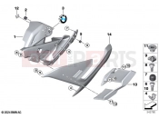 Side trim panel - BMW Motorrad M 1000 R (0E81, 0E83) 2024
