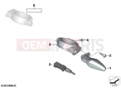 LED flashing turn indicator front - BMW Motorrad M 1000 R (0E81, 0E83) 2024