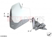 Sport windscreen - BMW Motorrad M 1000 R (0E81, 0E83) 2024