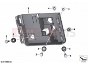 Bracket, control unit - BMW Motorrad M 1000 XR (0E91, 0E93) 2024