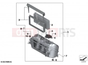 Intake silencer - BMW Motorrad M 1000 XR (0E91, 0E93) 2024