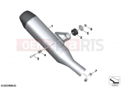 Sport silencer - BMW Motorrad M 1000 XR (0E91, 0E93) 2024