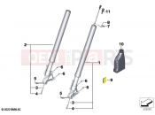 Telescope fork - BMW Motorrad M 1000 XR (0E91, 0E93) 2024