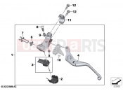 Clutch lever fitting M - BMW Motorrad M 1000 XR (0E91, 0E93) 2024