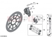 Front wheel brake - BMW Motorrad M 1000 XR (0E91, 0E93) 2024