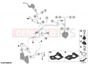 Brake lines, front - BMW Motorrad M 1000 XR (0E91, 0E93) 2024