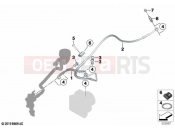 Brake lines, rear - BMW Motorrad M 1000 XR (0E91, 0E93) 2024