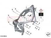 Main frame - BMW Motorrad M 1000 XR (0E91, 0E93) 2024