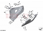 Engine spoiler - BMW Motorrad M 1000 XR (0E91, 0E93) 2024