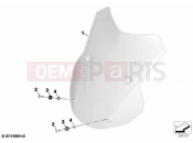 Windscreen - BMW Motorrad M 1000 XR (0E91, 0E93) 2024