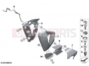 Side trim panel bottom - BMW Motorrad M 1000 XR (0E91, 0E93) 2024