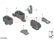 OBD socket housing and holder - BMW Motorrad M 1000 XR (0E91, 0E93) 2024