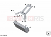 Bracket / height adapter battery - BMW Motorrad M 1000 XR (0E91, 0E93) 2024