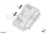 Reminder label, engine control unit - BMW Motorrad M 1000 XR (0E91, 0E93) 2024