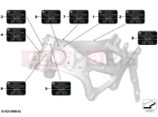Sign, frame  2 - BMW Motorrad M 1000 XR (0E91, 0E93) 2024