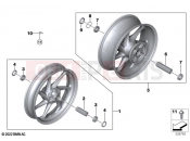 Retrofitting carbon wheel - BMW Motorrad M 1000 XR (0E91, 0E93) 2024