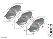 Retrofitting, seat - BMW Motorrad M 1000 XR (0E91, 0E93) 2024