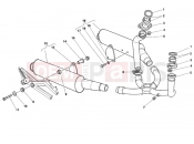 DUCATI 1997 Monster 750 EXHAUST SYSTEM » EXHAUST SYSTEM