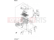 SUZUKI AN400A L2 (2012) Burgman 400 (E19, E24) 19 - AIR CLEANER
