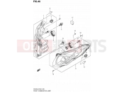 SUZUKI AN400A L2 (2012) Burgman 400 (E19, E24) 46 - FRONT COMBINATION LAMP (AN400L2 E19)
