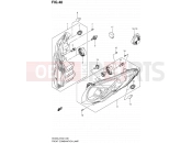 SUZUKI AN400A L2 (2012) Burgman 400 (E19, E24) 48 - FRONT COMBINATION LAMP (AN400AL2 E24)