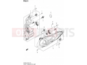 SUZUKI AN400A L2 (2012) Burgman 400 (E19, E24) 51 - FRONT COMBINATION LAMP (AN400ZAL2 E51)